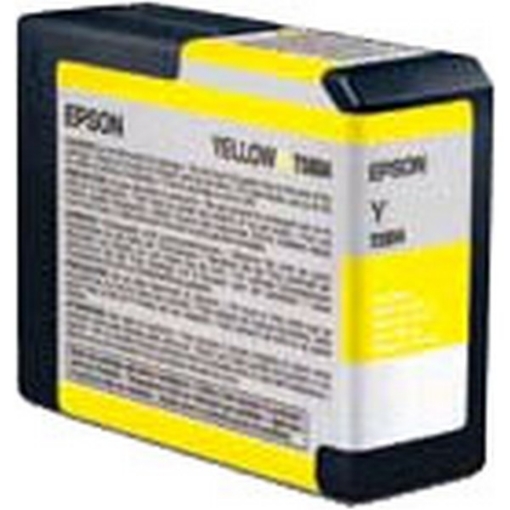 Picture of Epson T580400 OEM Yellow Inkjet Cartridge