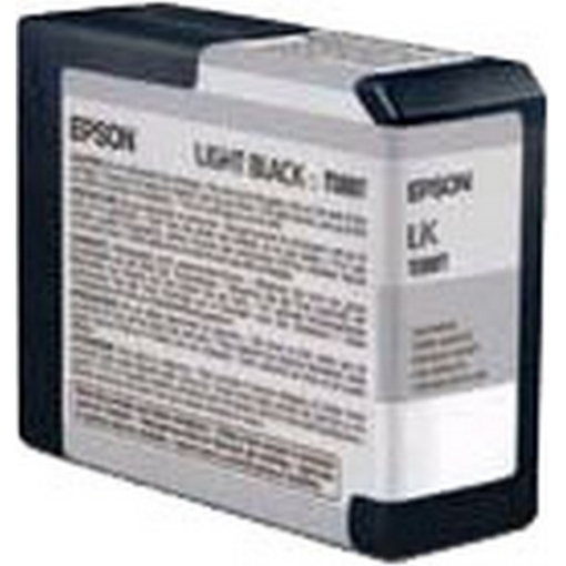 Picture of Epson T580700 OEM Light Black Inkjet Cartridge