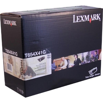 Show details for Lexmark T654X41 OEM Extra High Yield Black Print Cartridge Picture of Lexmark T654X41 OEM Extra High Yield Black Print Cartridge