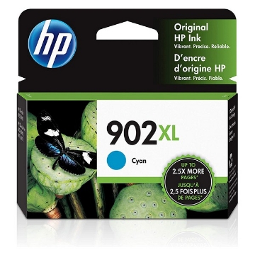 Show details for HP T6M02AN (HP 902XL) OEM High Yield Cyan Inkjet Cartridge Picture of HP T6M02AN (HP 902XL) OEM High Yield Cyan Inkjet Cartridge