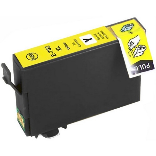 Picture of Premium T702xl420 (Epson 702XL) Compatible Ultra High Yield Epson Yellow Inkjet Cartridge