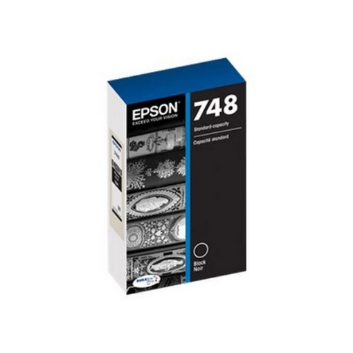 Picture of Epson T748120 (Epson T748) OEM Black Inkjet Cartridge