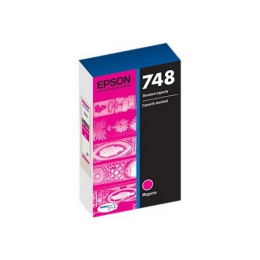 Picture of Epson T748320 (Epson T748) OEM Magenta Inkjet Cartridge