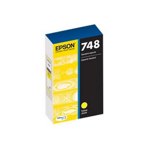 Picture of Epson T748420 (Epson T748) OEM Yellow Inkjet Cartridge