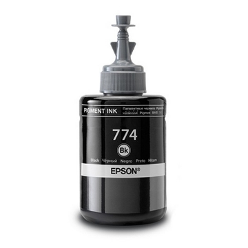 Show details for Premium T774120 (Epson 774) Compatible Epson Pigment Black Ecotank Ink Bottle Picture of Premium T774120 (Epson 774) Compatible Epson Pigment Black Ecotank Ink Bottle