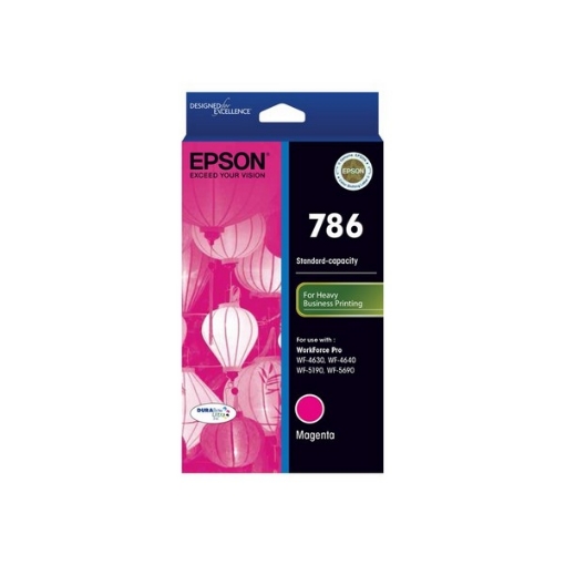 Picture of Epson T786320 (Epson T786) OEM Magenta Inkjet Cartridge