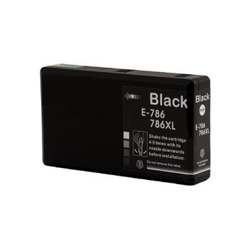 Show details for Remanufactured T786XL120 (Epson 786XL) Ultra High Yield Black Inkjet Cartridge (2600 Yield) Picture of Remanufactured T786XL120 (Epson 786XL) Ultra High Yield Black Inkjet Cartridge (2600 Yield)