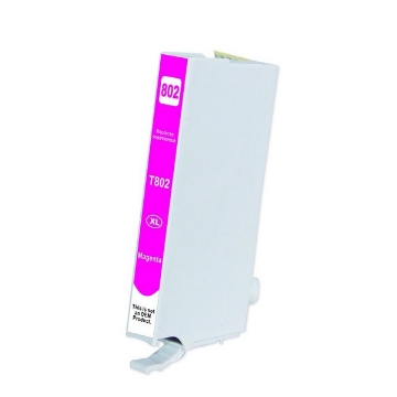 Show details for Compatible T802xl320 (Epson 802XL) Ultra High Yield Magenta Inkjet Cartridge (1900 Yield) Picture of Compatible T802xl320 (Epson 802XL) Ultra High Yield Magenta Inkjet Cartridge (1900 Yield)