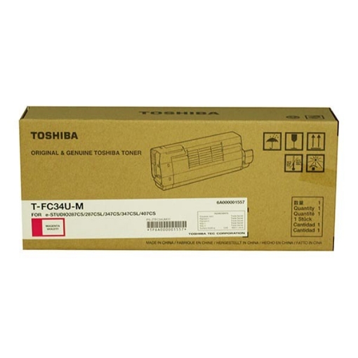 Picture of Toshiba TFC34UM Magenta Toner Cartridge (11500 Yield)