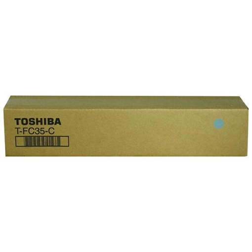 Picture of Toshiba TFC35C OEM Cyan Laser Toner Cartridge