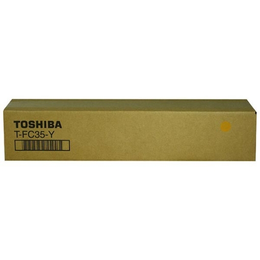 Picture of Toshiba TFC35Y OEM Yellow Laser Toner Cartridge