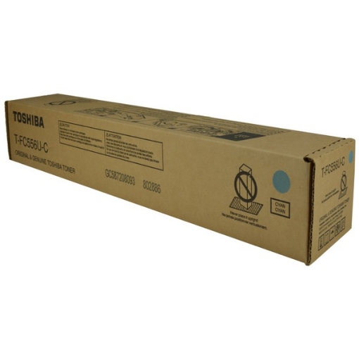 Picture of Toshiba TFC556UC OEM Cyan Toner Cartridge