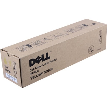 Show details for Dell TH208 (341-3569) OEM Yellow Toner Cartridge Picture of Dell TH208 (341-3569) OEM Yellow Toner Cartridge