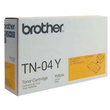 Show details for Brother TN-04Y OEM Yellow Toner Cartridge Picture of Brother TN-04Y OEM Yellow Toner Cartridge