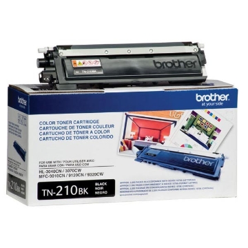 Show details for Brother TN-210BK OEM Black Toner Cartridge Picture of Brother TN-210BK OEM Black Toner Cartridge