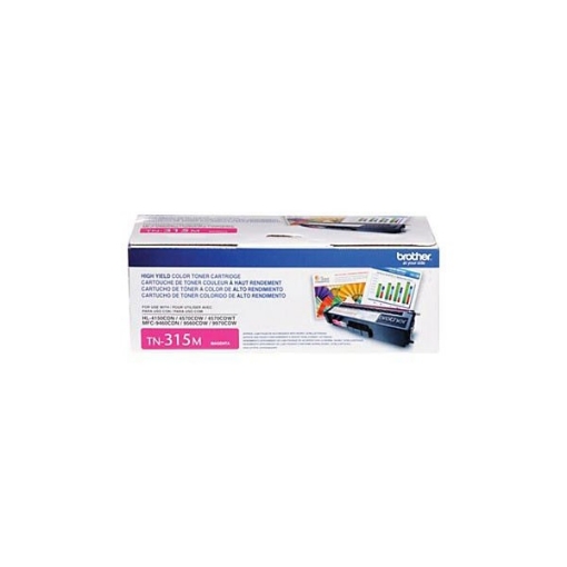 Picture of Brother TN-315M OEM High Yield Magenta Toner Cartridge