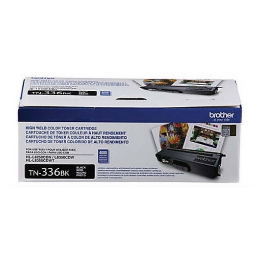 Picture of Brother TN-336bk OEM High Yield Black Toner Cartridge