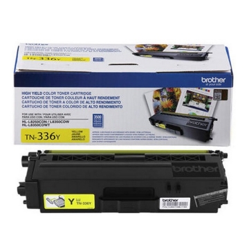 Show details for Brother TN-336y OEM High Yield Yellow Toner Cartridge Picture of Brother TN-336y OEM High Yield Yellow Toner Cartridge
