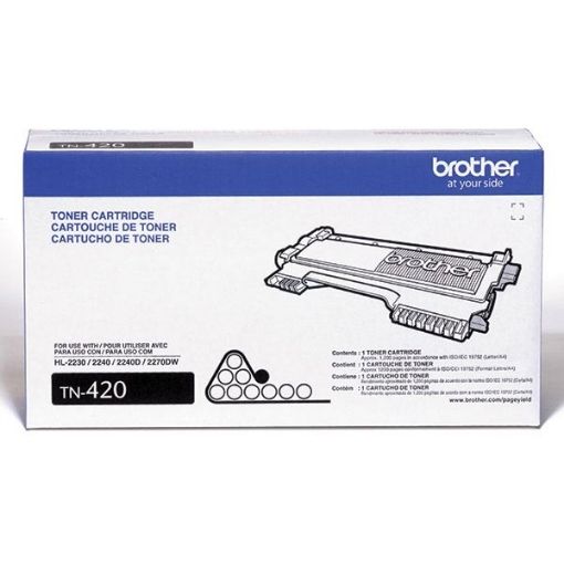 Picture of Brother TN-420 OEM Black Toner Cartridge