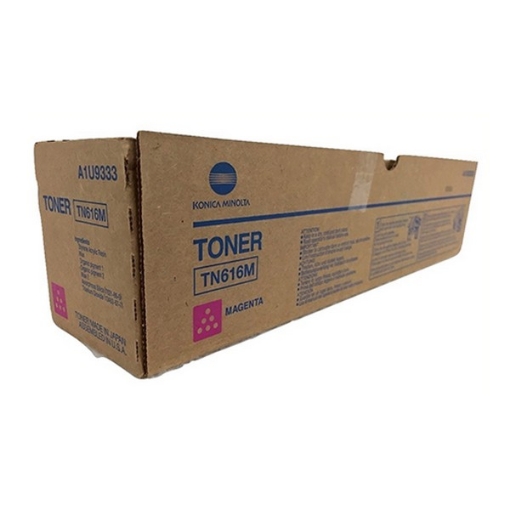 Picture of Konica Minolta TN-616M (A1U9330) Magenta Toner Cartridge (31000 Yield)