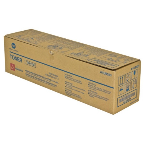 Picture of Konica Minolta TN-617M (A1U9331) Magenta Toner Cartridge (31000 Yield)