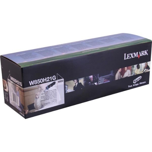 Picture of Lexmark W850H21G OEM Black Toner Cartridge