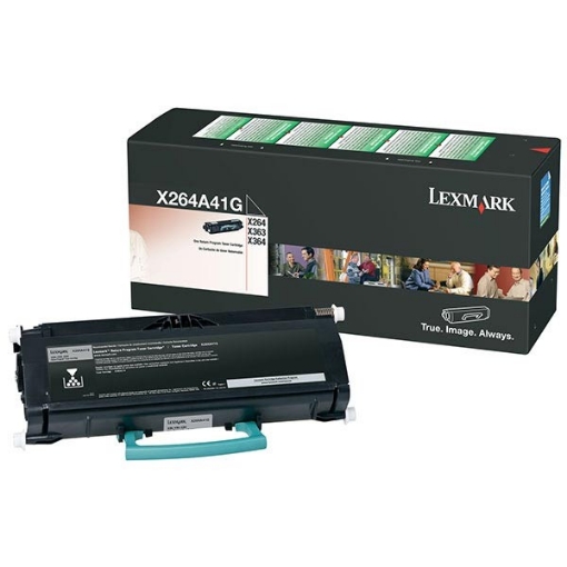 Picture of Lexmark X264A41G OEM Black Toner