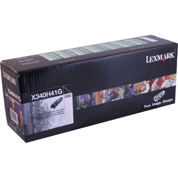 Show details for Lexmark X340H41G OEM High Yield Black Toner Cartridge Picture of Lexmark X340H41G OEM High Yield Black Toner Cartridge