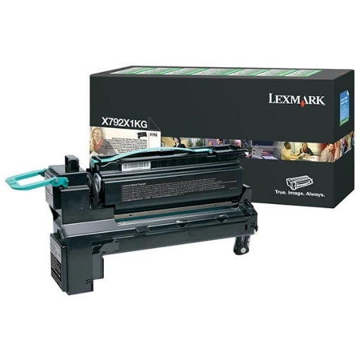 Picture of Lexmark X792X1KG (X792X2KG) OEM Extra High Yield Black Toner