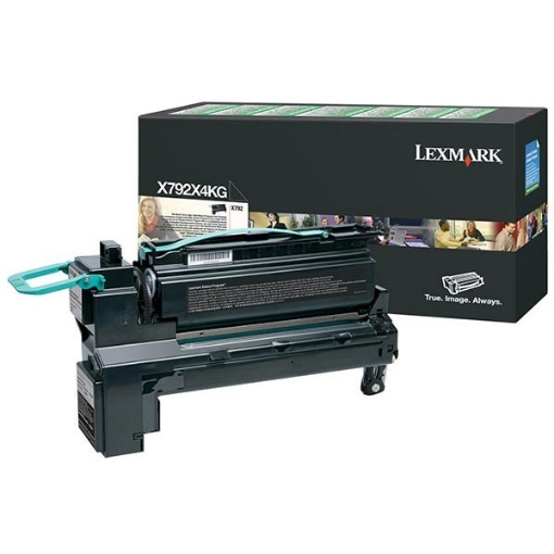 Picture of Lexmark X792X4KG OEM Extra High Yield Black Toner