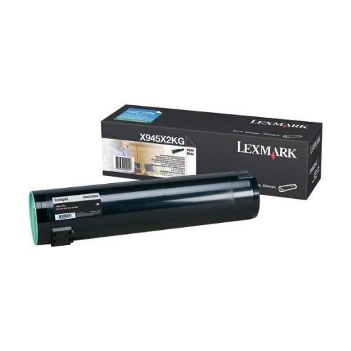 Picture of Lexmark X945X2KG OEM Black Toner Cartridge